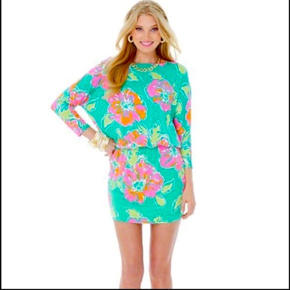 Lilly Pulitzer Cara dolman sleeve dress, medium